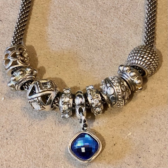 🆕 Brighton Diamondback bead pierced design with clear crystals NWOT - Picture 5 of 6